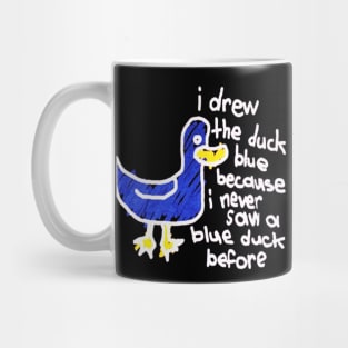 Billy Madison blue duck Mug